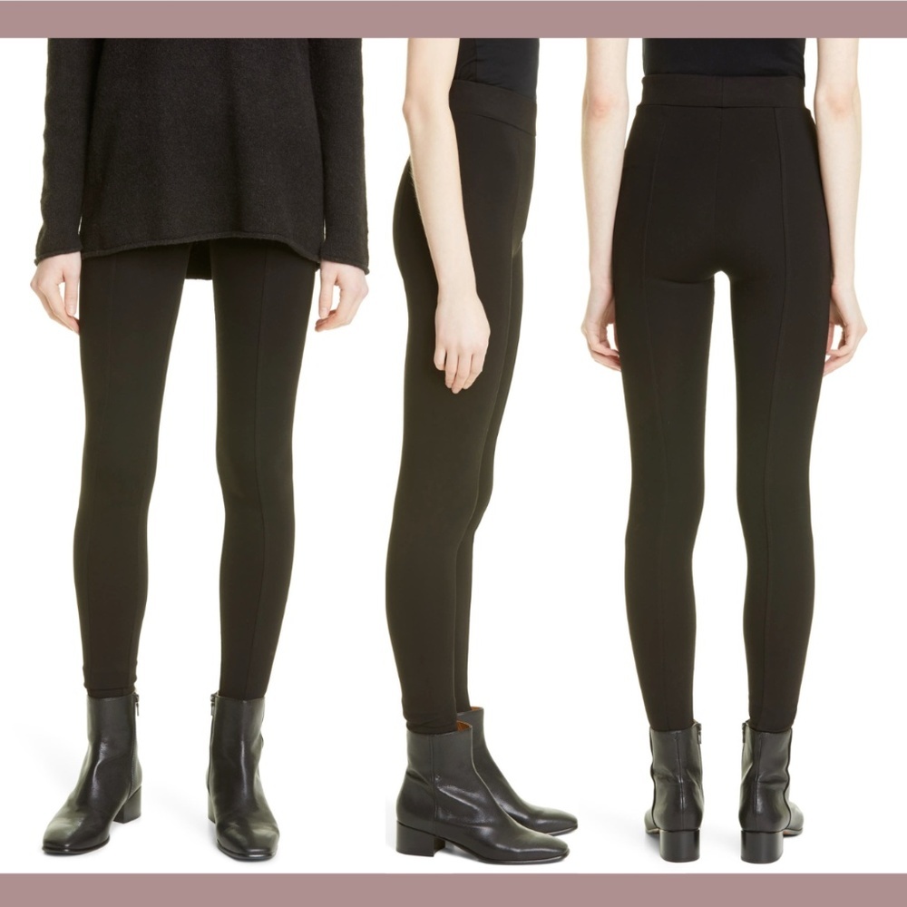 NWT Rag & Bone [ XS ] Brigetta‎ Seamed Leggings in Black